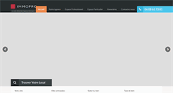 Desktop Screenshot of immo-pro.fr